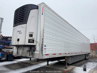 2017 Utility VS2RAP 53' T/A Refrigerated Cargo Reefer Tractor Trailer bidadoo