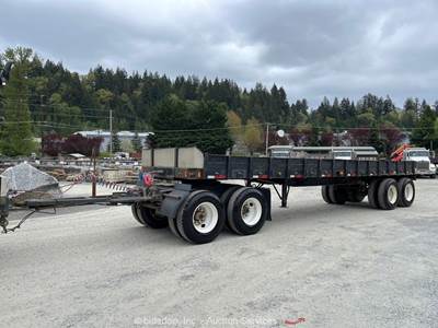 31' T/A Steel Deck Material Hauler Cargo Trailer w/ T/A Star Dolly bidadoo