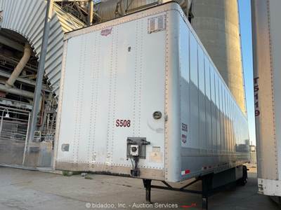 2020 Wabash DVHDHPC 53' Dry Van Semi Enclosed Delivery Box Trailer T/A bidadoo