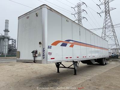 2019 Wabash National DVLSHPC 53' Dry Van Utility Semi Tractor Trailer bidadoo