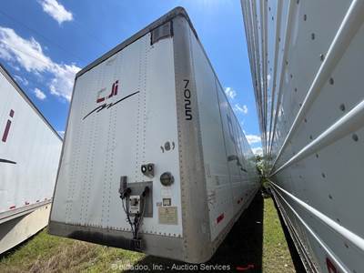 2012 Wabash DVLSHPC 53' T/A Dry Van Trailer Cargo Enclosed Duraplate bidadoo