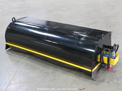 GIYI BS72 Rotary Broom Sweeper Hydraulic Skid Steer Attachment bidadoo -New