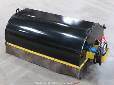 GIYI GY-BS43 43" Rotary Broom Sweeper Mini Skid Steer Attachment bidadoo -New