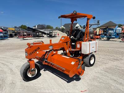 2024 Broce BB250BT 96” Ride-On Broom Street Sweeper Kubota Diesel bidadoo