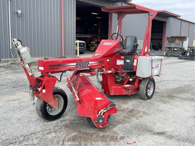 2023 Broce BW-260 8' Ride-On Towable Broom Street Sweeper Kubota Diesel bidadoo