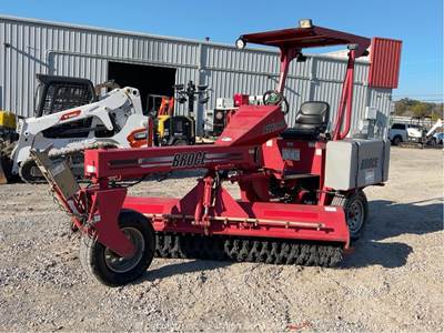 2021 Broce BW-260 8' Ride-On Towable Broom Street Sweeper Kubota Diesel bidadoo