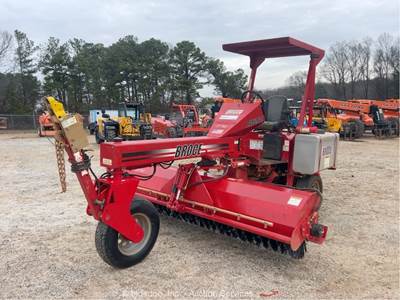 2023 Broce BW 260 8' Ride-On Towable Broom Street Sweeper Kubota Diesel bidadoo