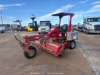 2023 Broce BW-260 96” Ride-On Broom Street Sweeper Kubota Diesel bidadoo