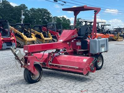 2020 Broce BW-260 8' Ride-On Towable Broom Street Sweeper Kubota Diesel bidadoo