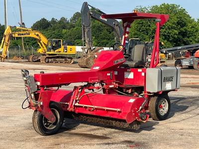 2020 Broce BW-260 8' Ride-On Towable Broom Street Sweeper Kubota Diesel bidadoo