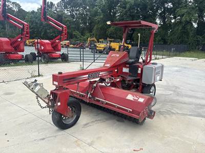 2022 Broce BW-260 8' Ride-On Towable Broom Street Sweeper Kubota Diesel bidadoo