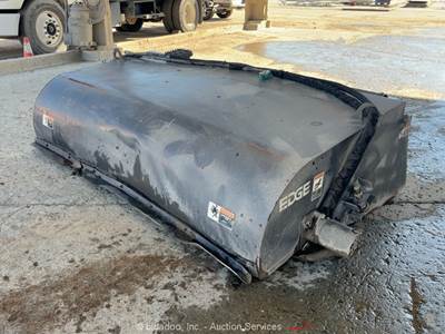 2013 Edge SHB84 84" Skid Steer Hydraulic Sweeper Broom Attachment bidadoo