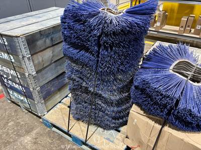 Pallet Of 24" Standard Wavy Skid Steer Sweeper Brush Inserts bidadoo -New
