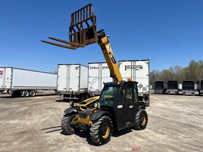 2016 Caterpillar TH255C 18' 4'' 5,500 lbs Telescopic Reach Forklift Cab bidadoo