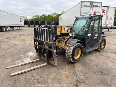 2014 Caterpillar TH255C 18' 5,500 lbs Telescopic Reach Forklift -Parts/Repair