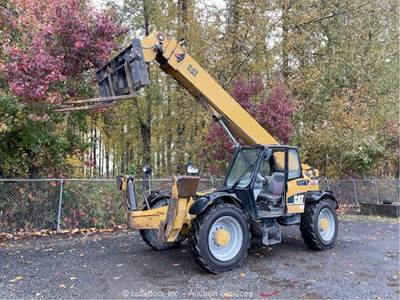 2006 Caterpillar TH460B Telehandler Telescopic Reach Forklift bidadoo -Repair