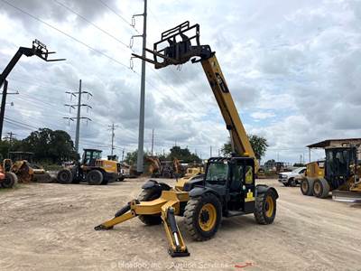 2013 Caterpillar TL642C 6,500 lbs Telescopic Reach Forklift Telehandler bidadoo