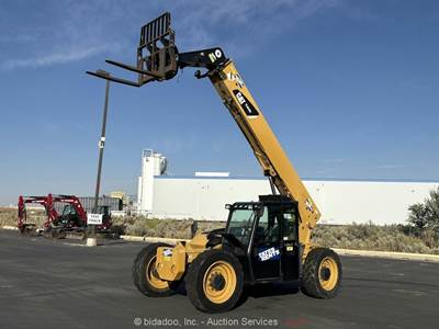 2013 Caterpillar TL943C 43' 9K Telescopic Reach Forklift bidadoo -Repair