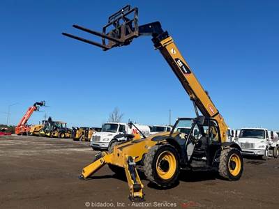 2016 Caterpillar TL943D 4WD 9K Telescopic Reach Forklift Telehandler Aux bidadoo