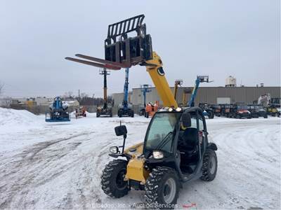 2019 Gehl RS4-14 14' 4,400 lbs Telescopic Reach Forklift Telehandler bidadoo