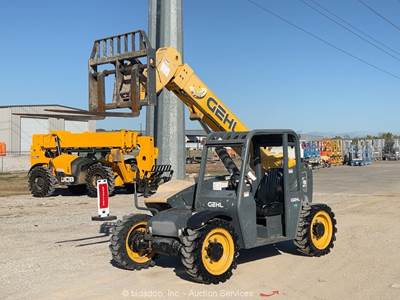 2018 Gehl RS5-19 19' 5,500 lbs Telescopic Reach Forklift Telehandler bidadoo