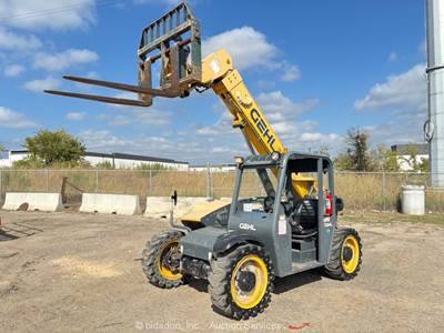 2018 Gehl RS5-19 19’  5,500 lbs Telescopic Reach Forklift Telehandler bidadoo