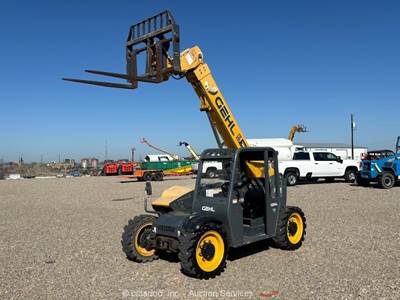 2018 Gehl RS5-19 19’ 5,500 lbs Telescopic Reach Forklift Telehandler bidadoo