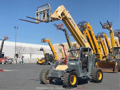 2017 Gehl RS6-34 34' 6,000 lbs Telescopic Reach Forklift Telehandler bidadoo