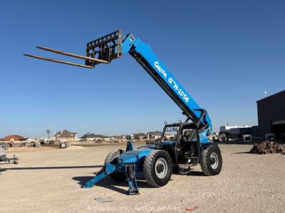 2014 Genie GTH-1056 56’ 10,000 lbs Telescopic Reach Forklift Telehandler bidadoo