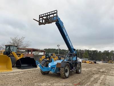 2018 Genie GTH-1056 56' 10,000 lbs Telescopic Reach Forklift Telehandler bidadoo