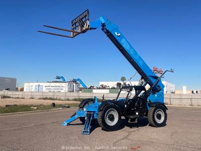 2019 Genie GTH-1056 56' 10000 lbs Telescopic Reach Forklift Telehandler bidadoo