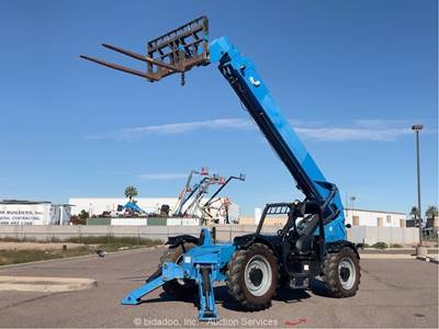 2019 Genie GTH1056 56' 10,000 lbs Telescopic Reach Forklift Telehandler bidadoo
