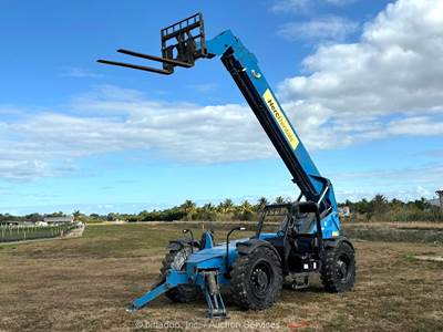2019 Genie GTH1056 56' 10,000 lbs Telescopic Reach Forklift Telehandler bidadoo