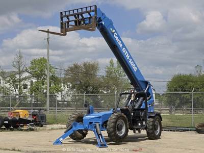 2014 Genie GTH-1056 56' 10,000 lbs Telescopic Reach Forklift Telehandler bidadoo