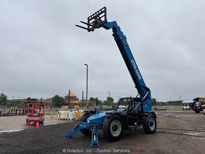 2019 Genie GTH 1056 56’ 10,000 lbs Telescopic Reach Forklift Telehandler bidadoo
