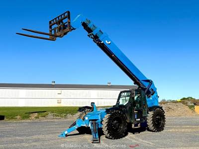2017 Genie GTH-1056 56' 10,000 lbs Telescopic Reach Forklift Telehandler bidadoo