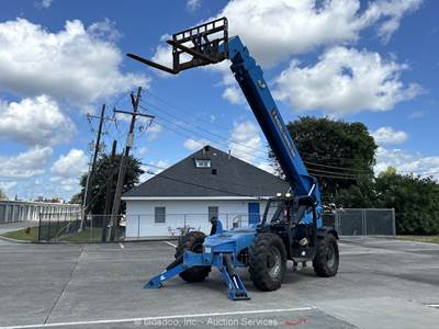 2014 Genie GTH-1056 56' 10,000 lbs Telescopic Reach Forklift Telehandler bidadoo