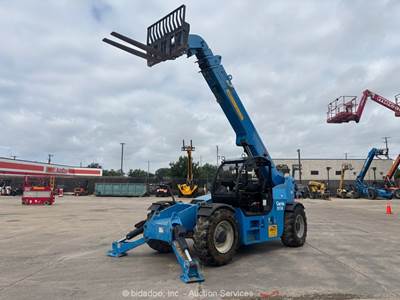 2018 Genie GTH 1256 56’ 12,000 lbs Telescopic Reach Forklift bidadoo -Repair