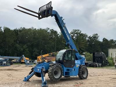 2018 Genie GTH-1256 56' 12,000 lbs Telescopic Reach Forklift A/C Cab bidadoo