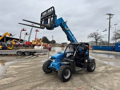 2021 Genie GTH-5519 19' 5,500 lbs Telescopic Reach Forklift Telehandler bidadoo