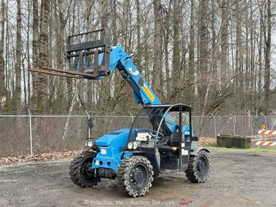 2019 Genie GTH-5519 19' 5,500 lbs Telescopic Reach Forklift Telehandler bidadoo