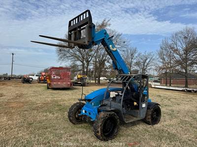 2018 Genie GTH-5519 19' 5,500 lbs Telescopic Reach Forklift Telehandler bidadoo