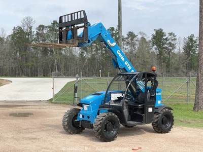 2024 Genie GTH-5519 19' 5500 lbs Telescopic Reach Forklift Telehandler bidadoo