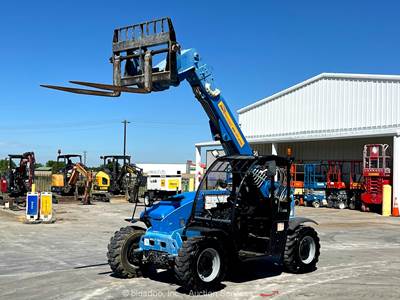 2019 Genie GTH-5519 19' 5,500 lbs Telescopic Reach Forklift Telehandler bidadoo