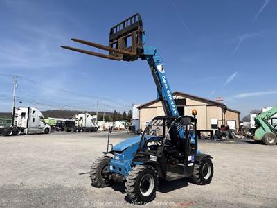 2015 Genie GTH-5519 19' 5,000 lbs Telescopic Reach Forklift Telehandler bidadoo