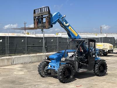 2019 Genie GTH-5519 4WD 5,500 lbs Telescopic Reach Forklift Telehandler bidadoo