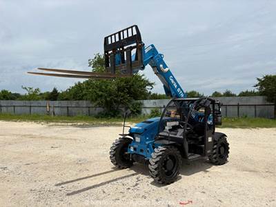 2023 Genie GTH-5519 19' 5,500 lbs Telescopic Reach Forklift Telehandler bidadoo
