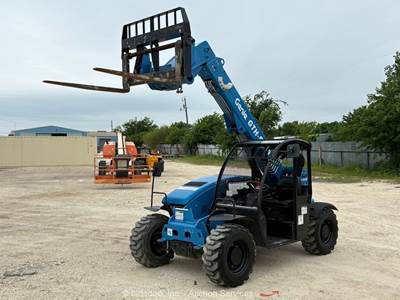2023 Genie GTH-5519 19' 5,500 lbs Telescopic Reach Forklift Telehandler bidadoo