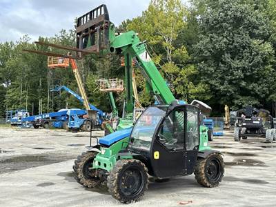 2015 Genie GTH-5519 19' 5,500 lbs Telescopic Reach Forklift Telehandler bidadoo