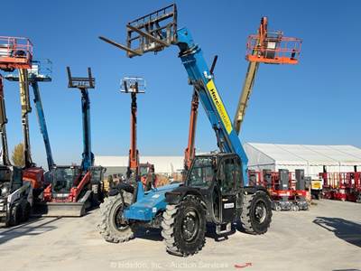 2018 Genie GTH-636 36' 6,000 lbs Telescopic Reach Forklift Cab bidadoo